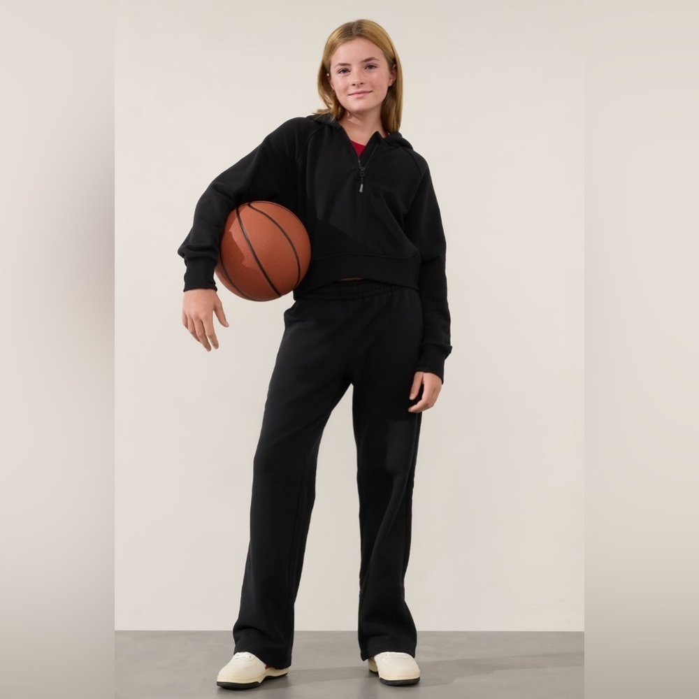 NWT Athleta Girl All Day Black Straight Leg Size XS/6